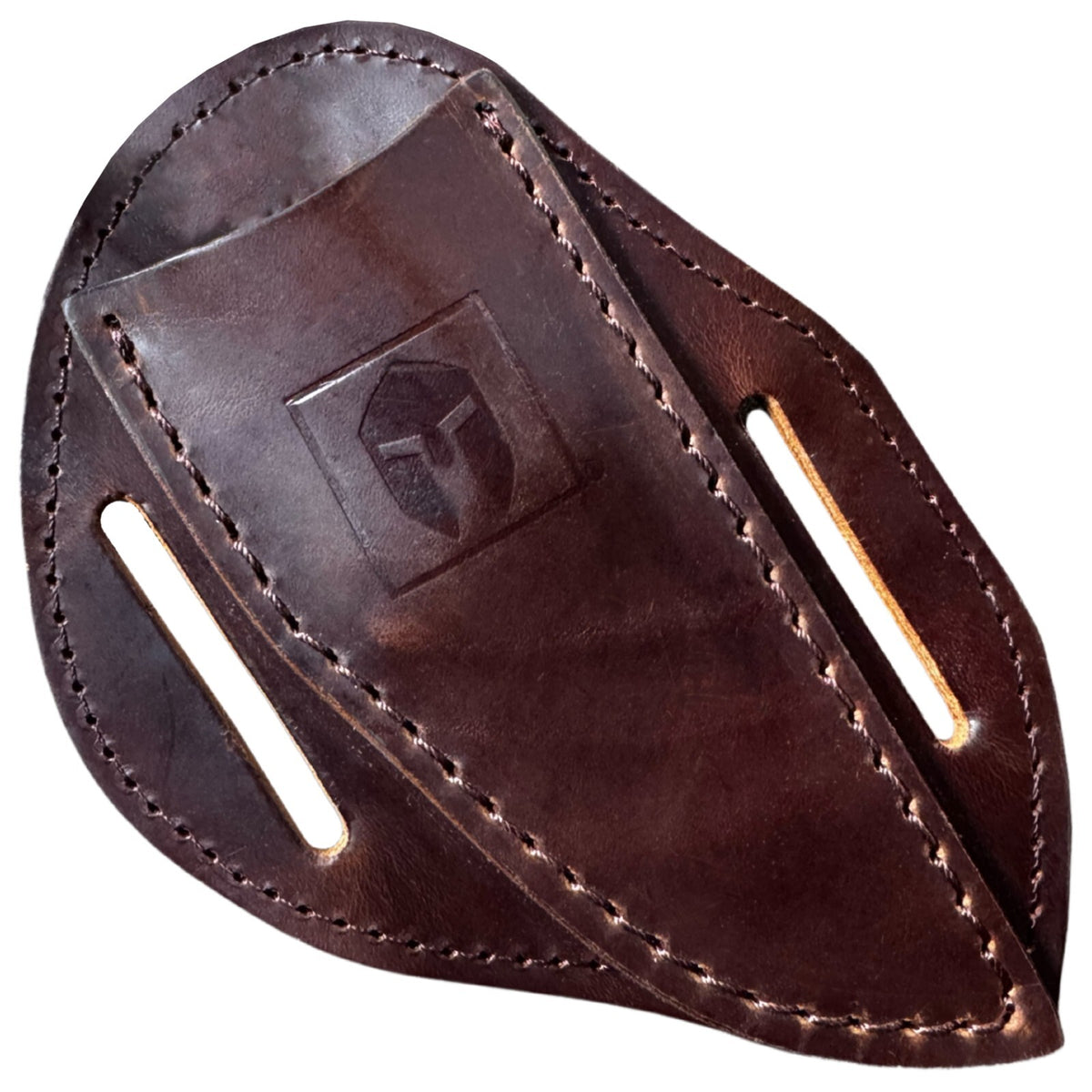 Fixed Blade Hunting Knife with D2 Steel Blade and Leather Sheath - Compact Outdoor Utility Knife