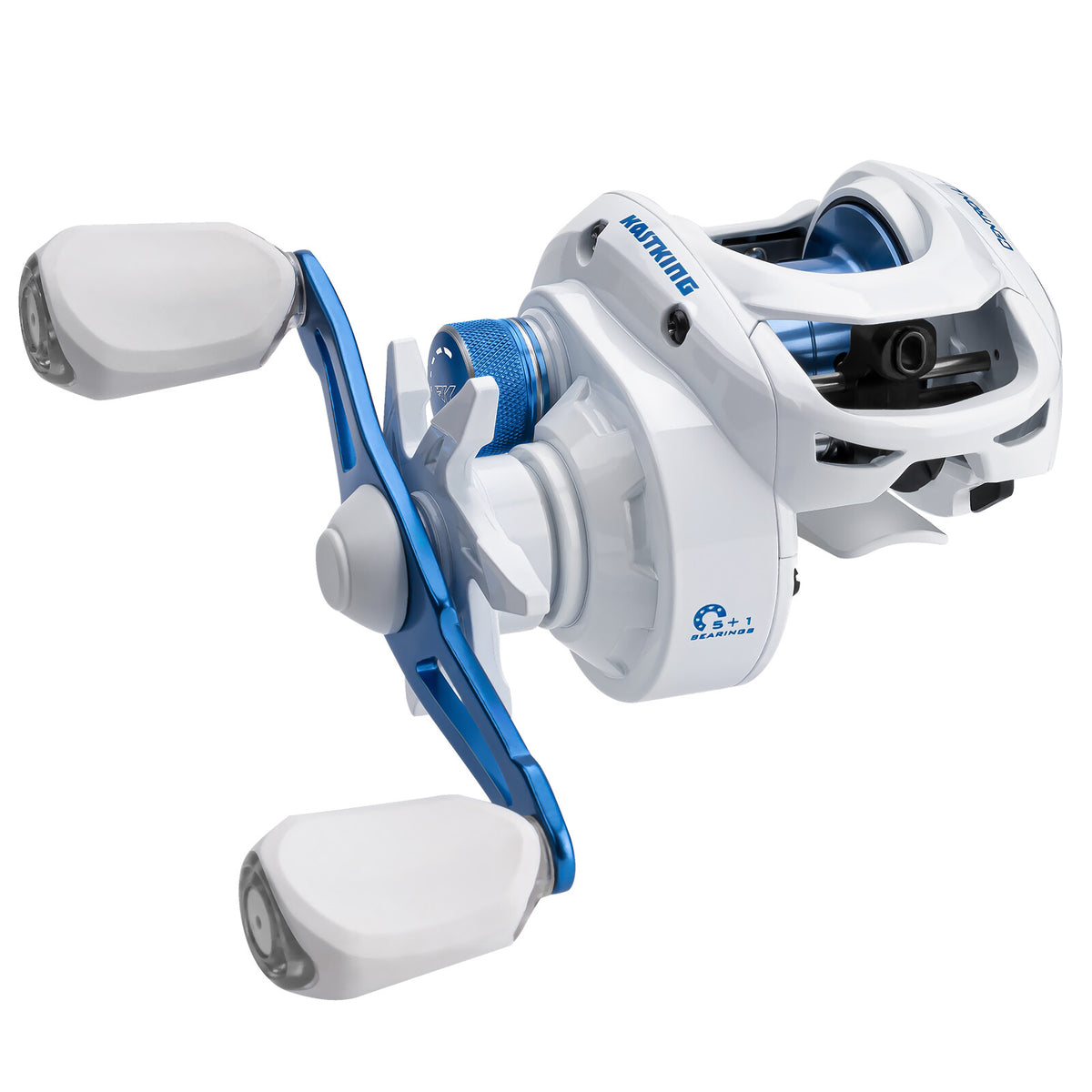 Baitcasting Reel with 5+1 Ball Bearings High Speed Fishing Reel