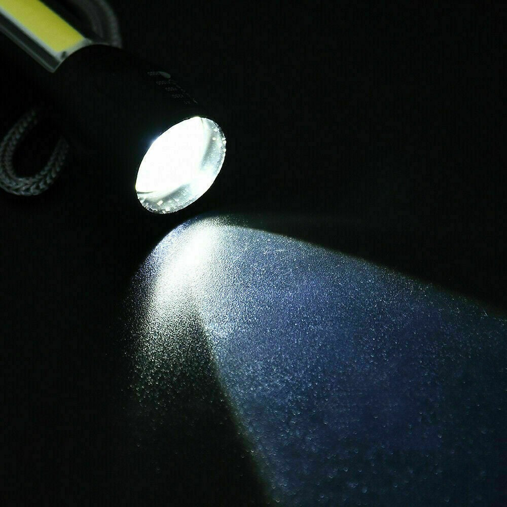 High Lumen Rechargeable Tactical LED Flashlight with Zoom, 95000000LM