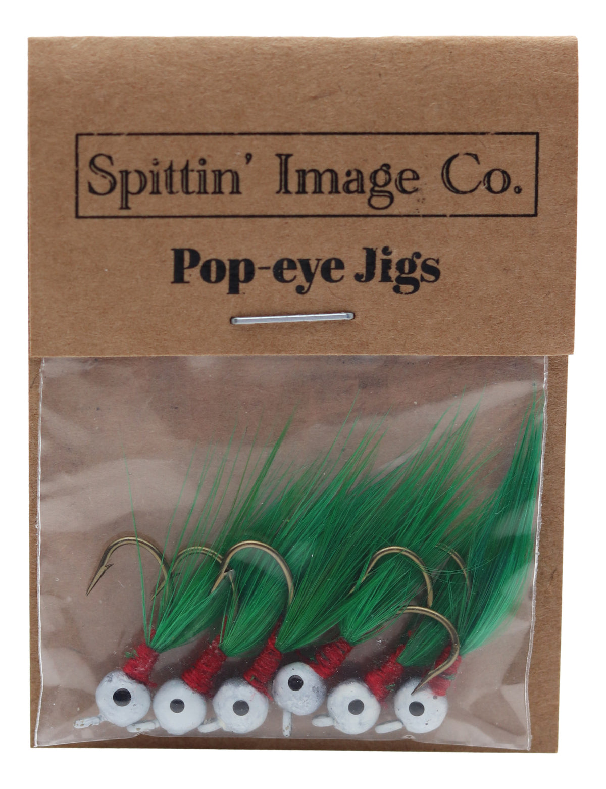 Artificial Fishing Jigs - 1/20 oz Flies with Hand Tied Feathers - 6 Pack