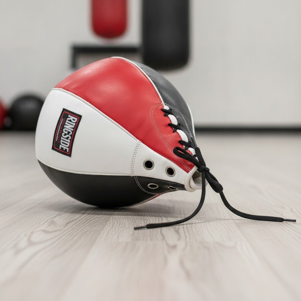 Boxing Speed Bag - Durable Leather Construction with Reinforced Seams