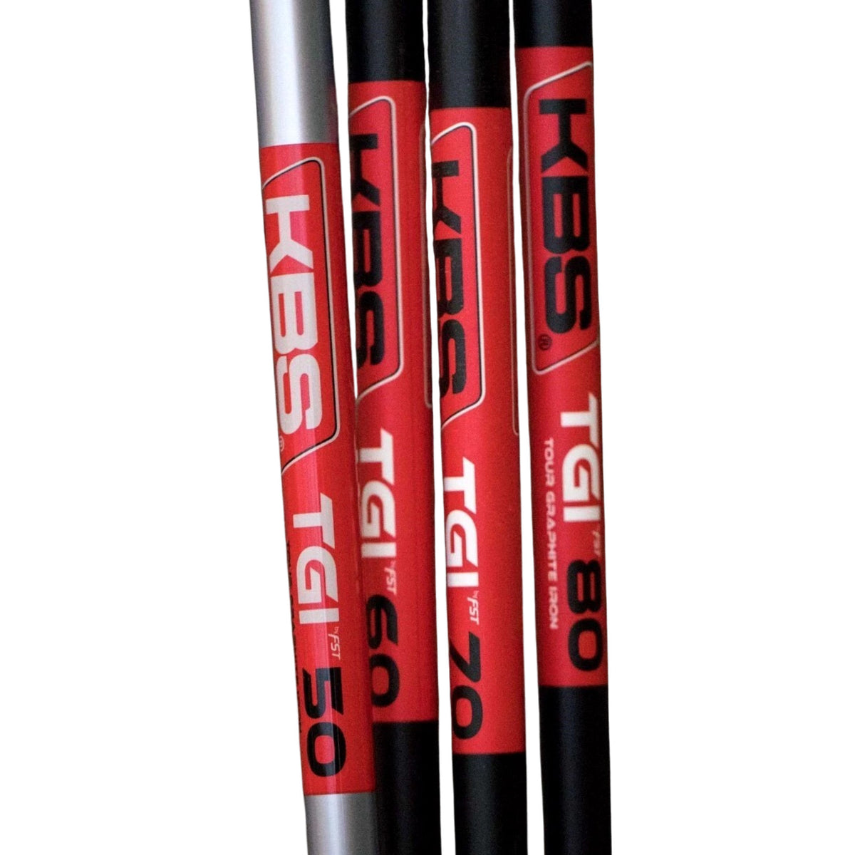 Golf Iron Shaft Set - Graphite TGI Tour KBS Custom Flex & Weight Options