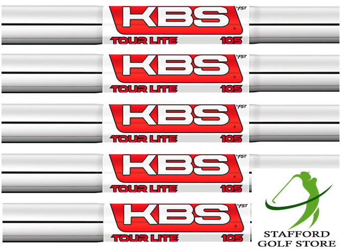 Golf Iron Shaft Set - Steel Parallel Tip Shafts for Custom Clubs