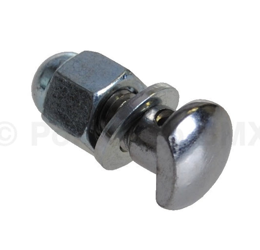 Bicycle Brake Cable Anchor Bolt with Acorn Nut M5 for Calipers - CUT HEAD