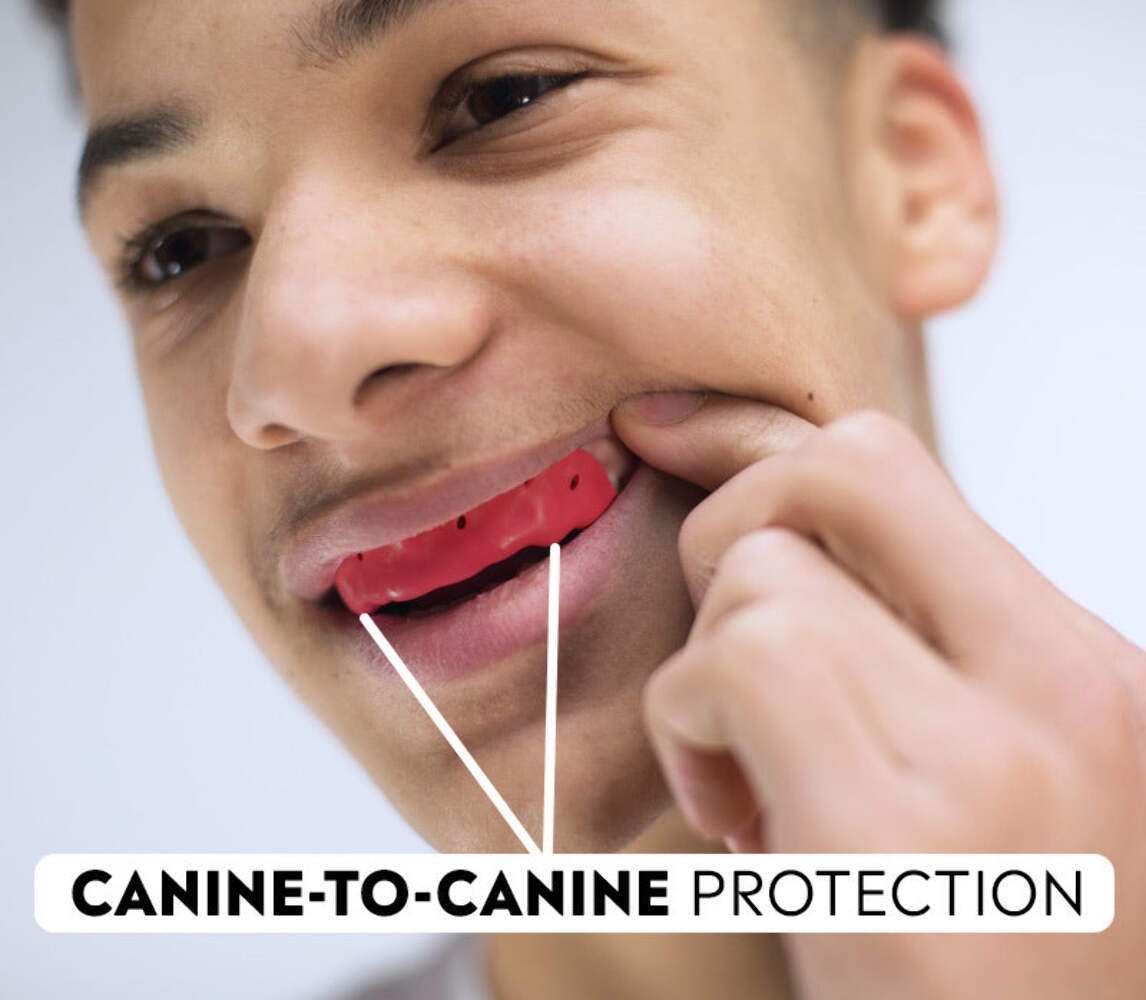 Sports Mouthguard Thin Impact-Absorbing Dental Guard for Athletes