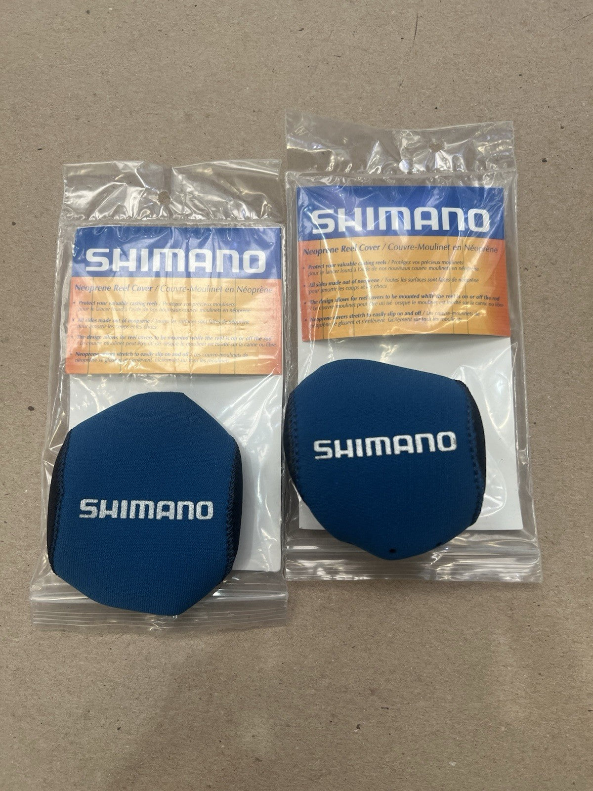 Fishing Reel Covers Set of 2 Neoprene Baitcast Reel Protectors - Small Shimano ANRC830 S
