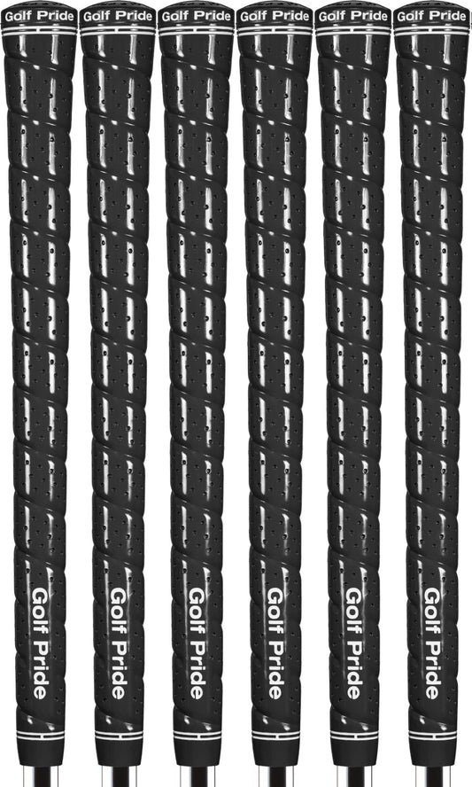 Golf Grip Set of 6 Tour Wrap 2G Undersize Black High-Tack Golf Club Grips