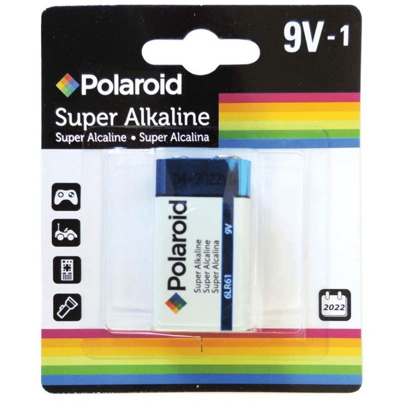 9-Volt Alkaline Battery, Industrial Super Long-Lasting Power Pack