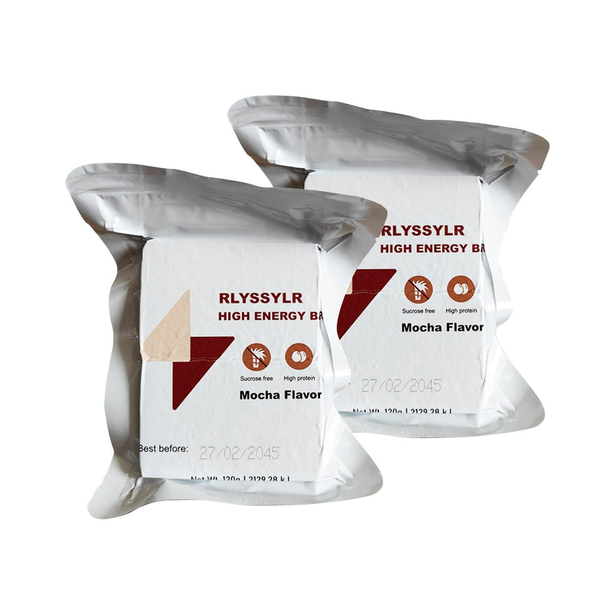 Emergency Food Ration Bars 20 Pack - Sugar-Free Survival Meal for 8 Days