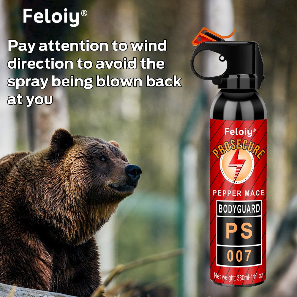 Self Defense 11oz Powerful Stream with Pistol Grip