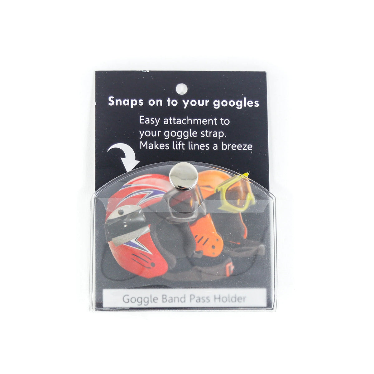 Goggle Pass Holder Protective Case - Ski & Snowboard Goggle Accessory