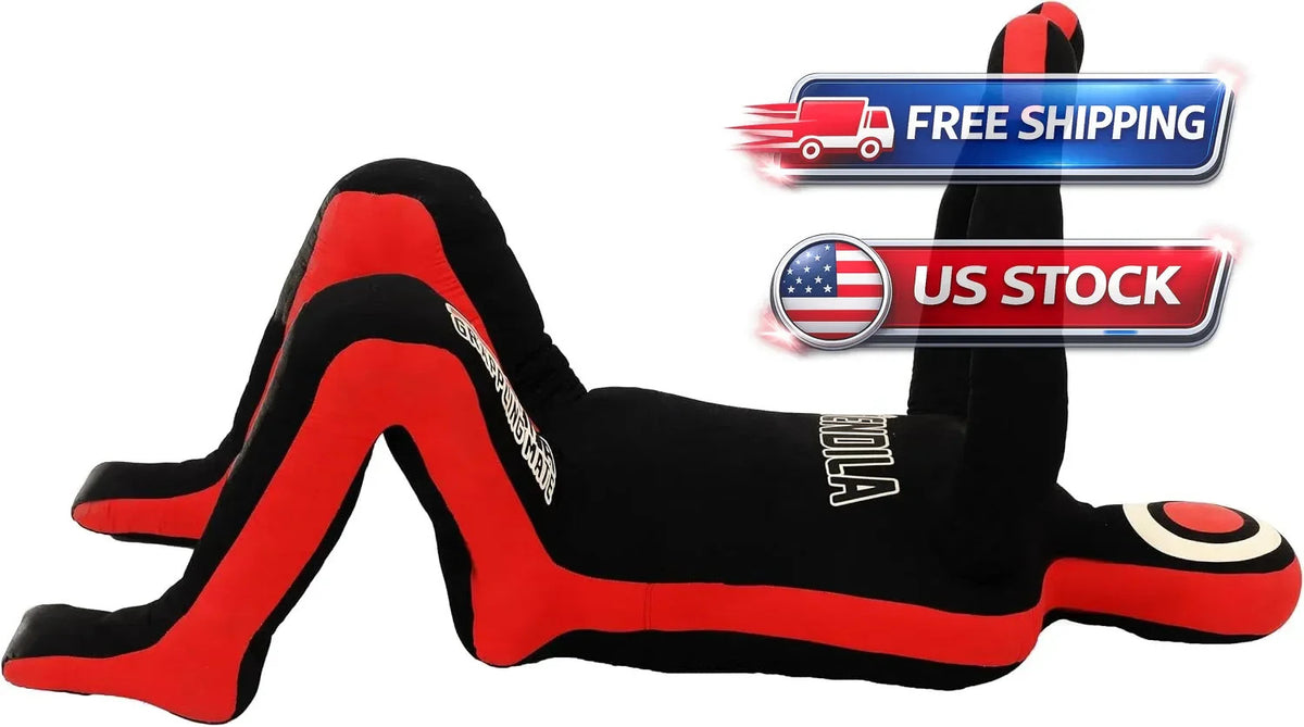 Adult 6Ft Unfilled Grappling Dummy for MMA Jiu Jitsu Wrestling Training