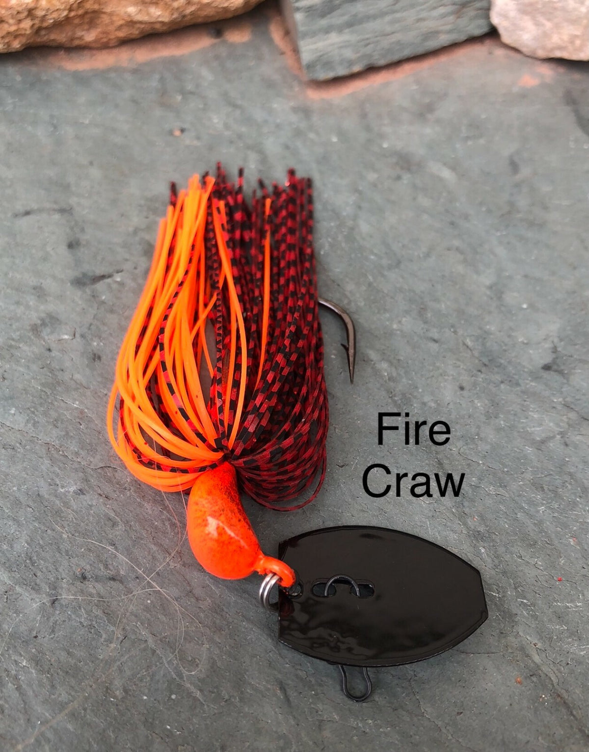 Custom Vibrating Bladed Jigs for Bass Fishing - Multiple Colors & Weights