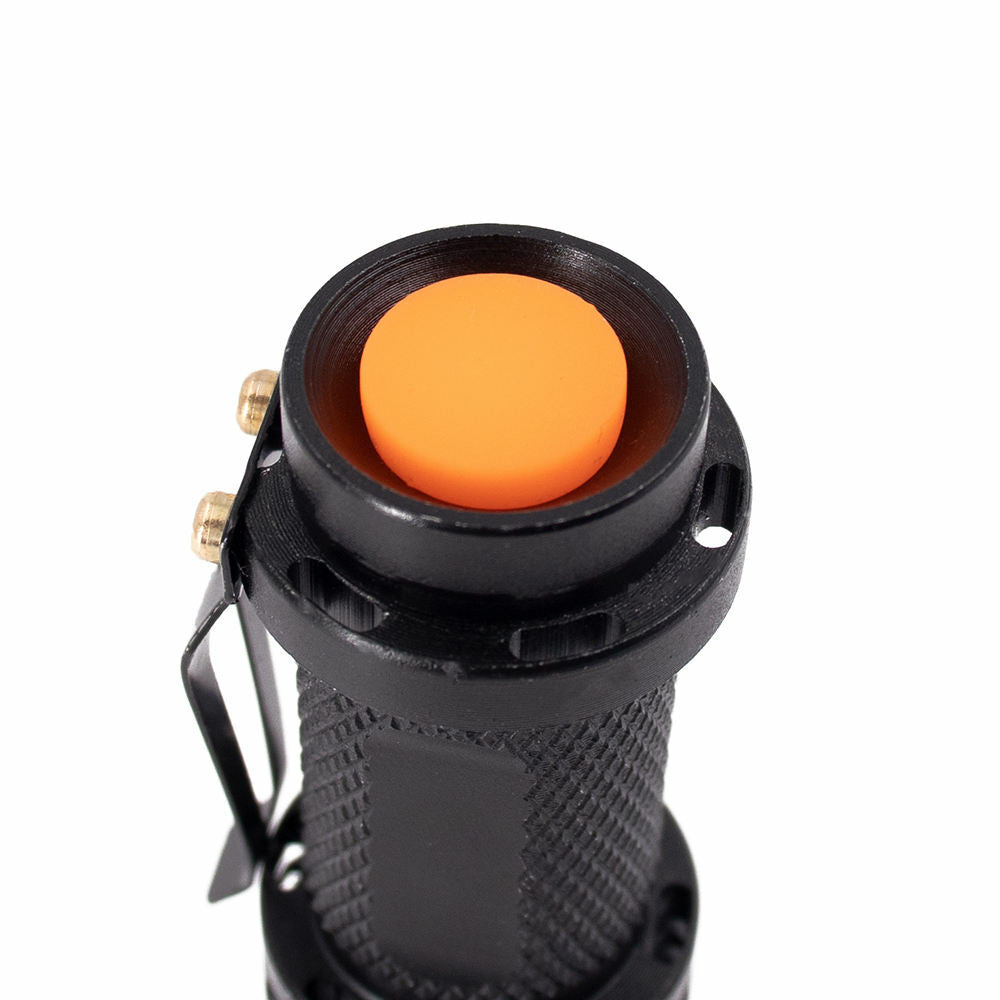 Mini Tactical Flashlight Pack - Focus Adjustable, 300 Lumens, Water-Resistant