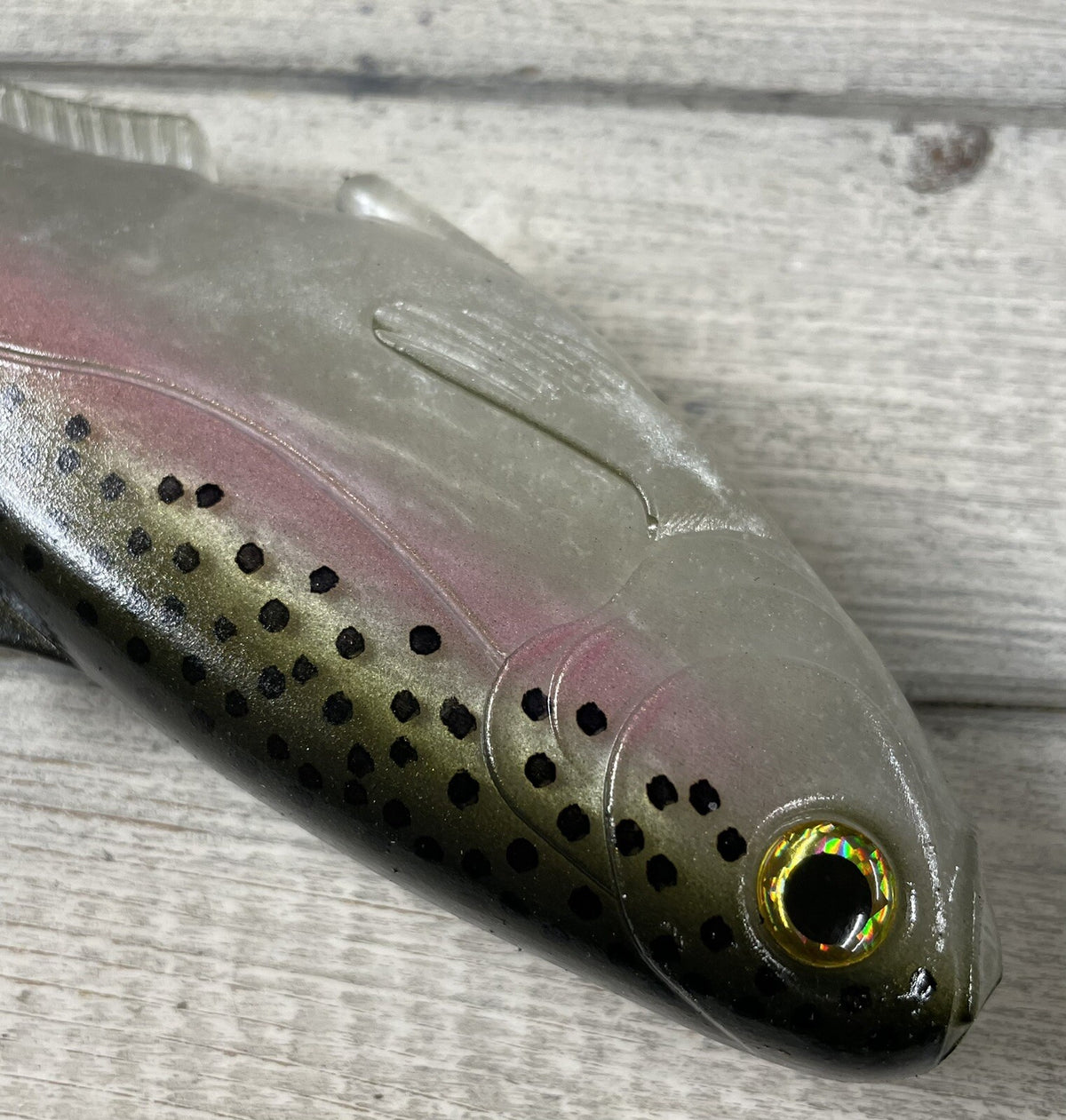 7.5 Inch Weedless Swimbait - Soft Plastic Fishing Lure for Trout & Bass