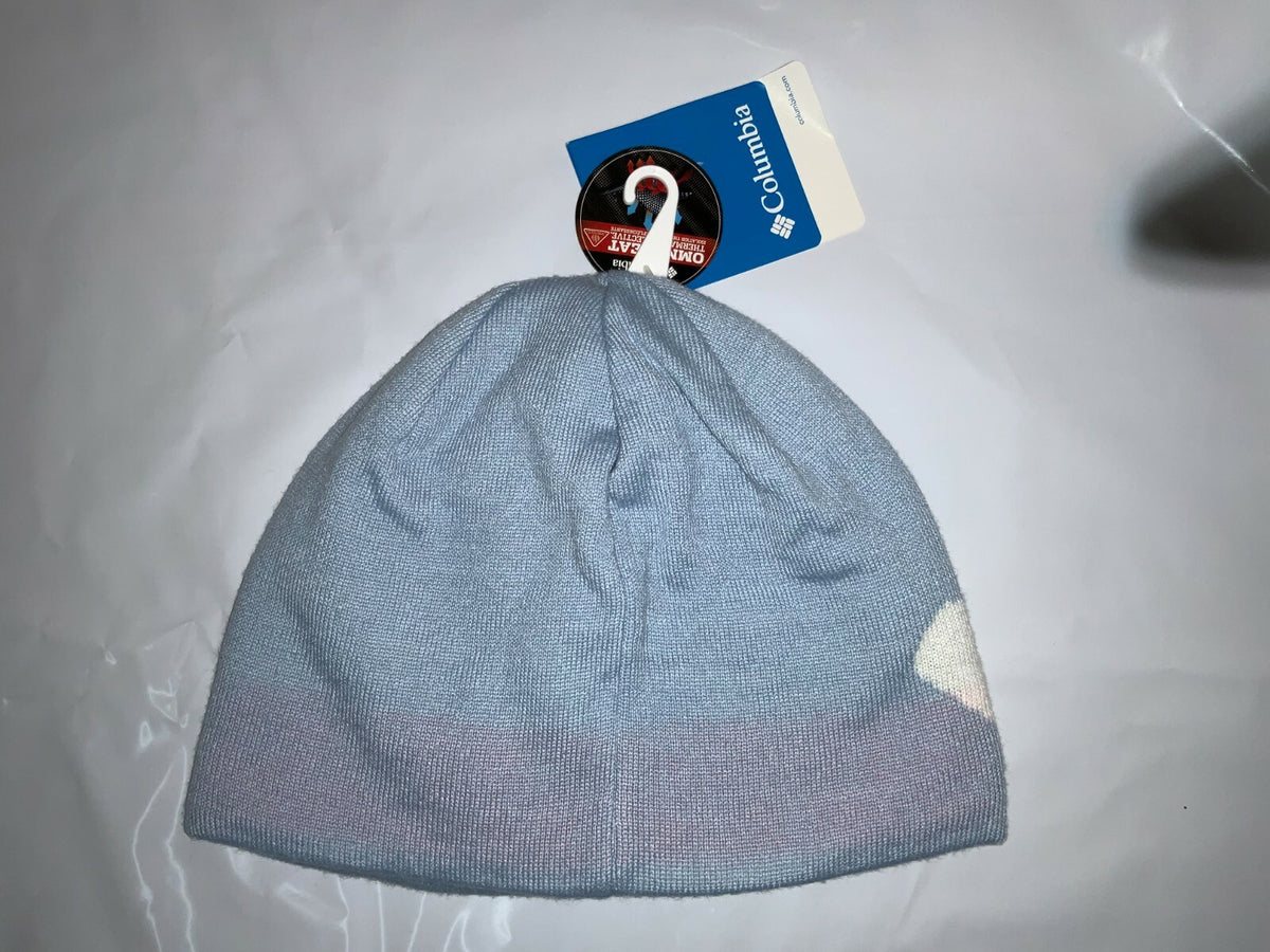 Unisex Winter Beanie Hat with Fleece Lining and Omni-Heat Technology - Blue Bell
