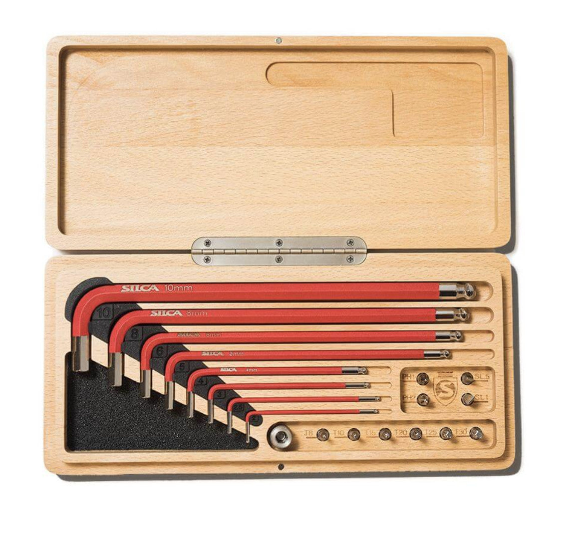 Silca HX One Bicycle Tool Kit with Magnetic Hex Keys and Adapter
