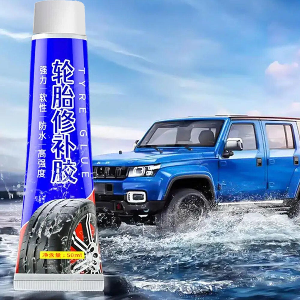 50ml Tire Sidewall Repair Glue for Punctures & Leaks, Easy Fix