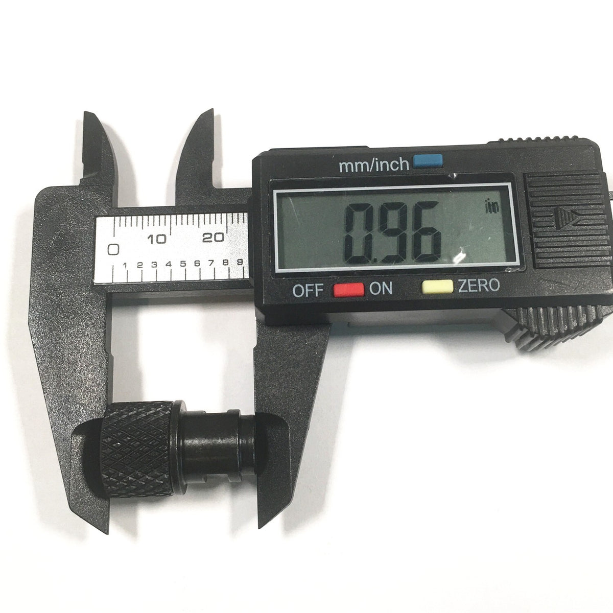 Adapter for S&W M&P 22 and Walther P22 with Cover - Steel, M8x0.75 to 1/2x28