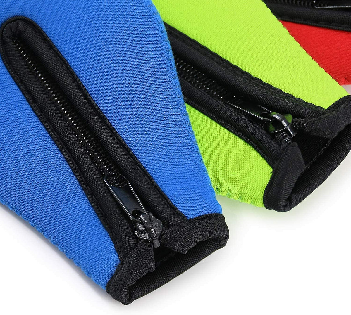 4 Pack Insulated Beer Bottle Sleeves with Zipper Keep Drinks Cold & Hands Dry