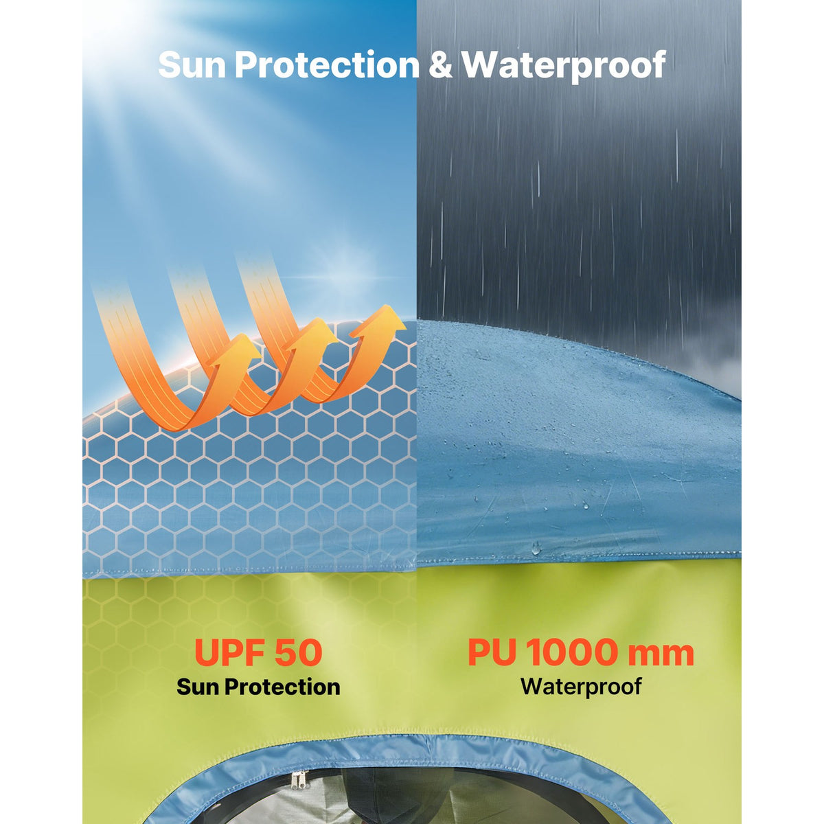 Portable Privacy Shower Tent for Camping and Outdoors