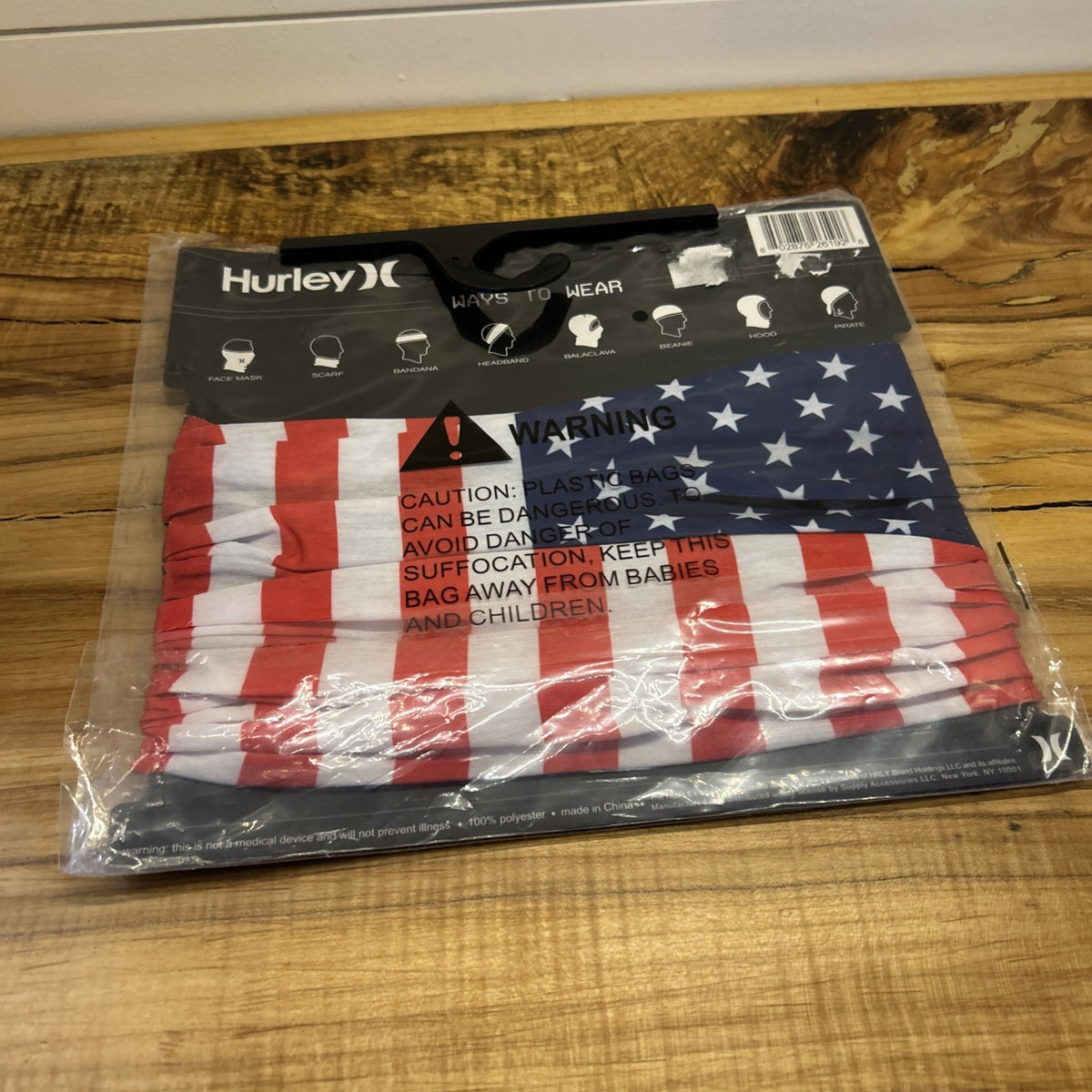 Multi-Function American Flag Gaiter Face Mask Scarf - Seamless Neck Cover