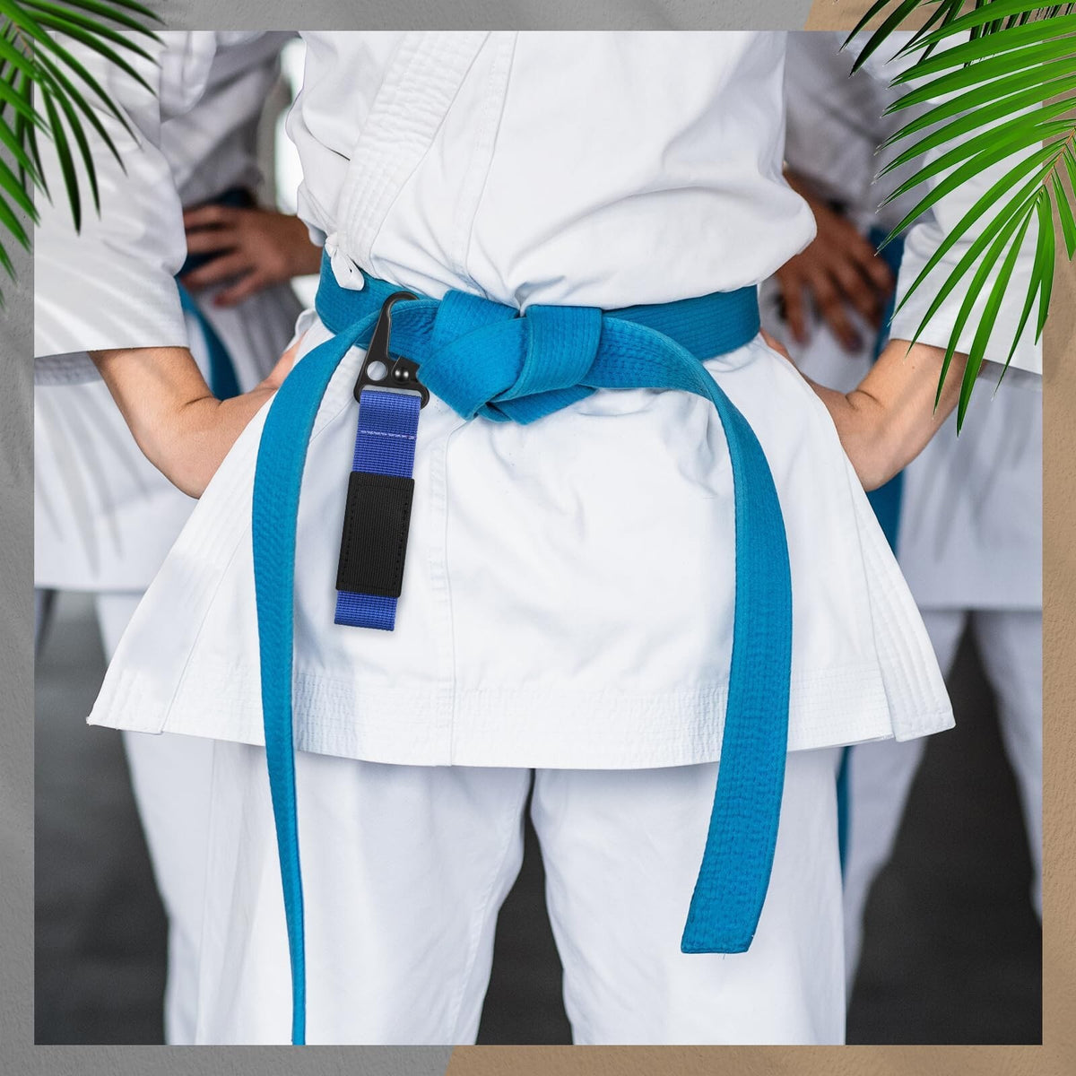 Martial Arts Keychains for Jiu Jitsu Belt Promotion - 5 Pack