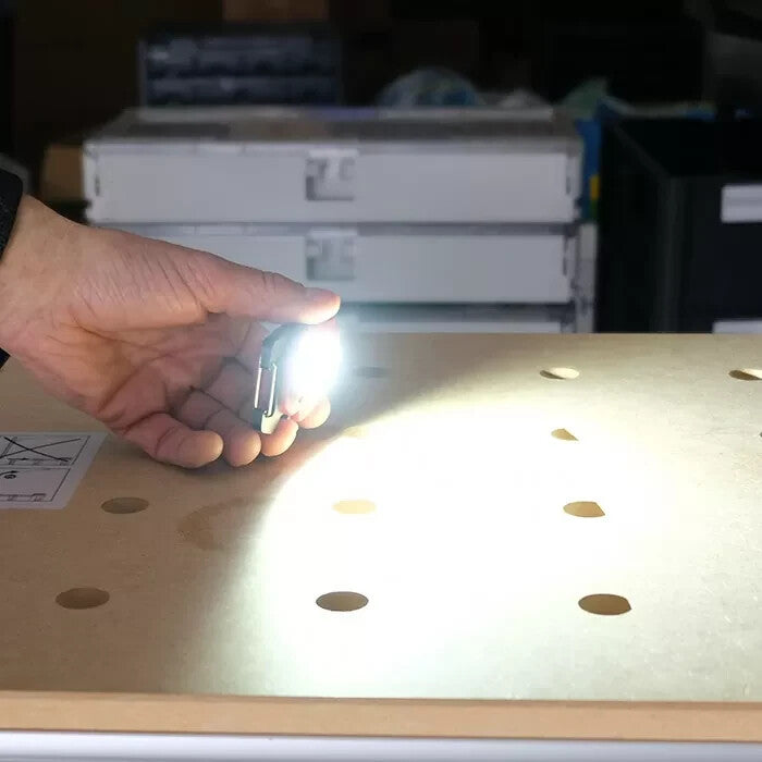 Rechargeable LED Keychain Light 700 Lumens Portable Torch with Magnet