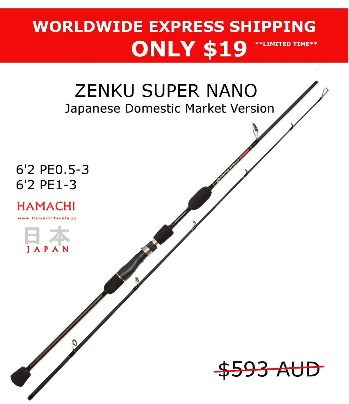 Deep Drop Fishing Rods for Offshore Tackle - Powerlift Grip & Strong Guides