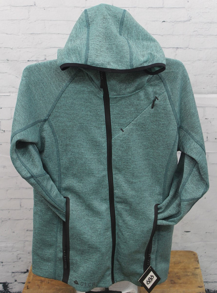 Women's Tech Fleece Hooded Jacket Waterproof Water-Resistant Activewear