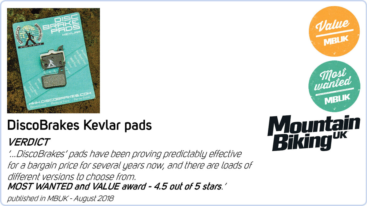 Bike Brake Pads Set for SRAM Avid Level Stealth & Force 2-Piece Calipers