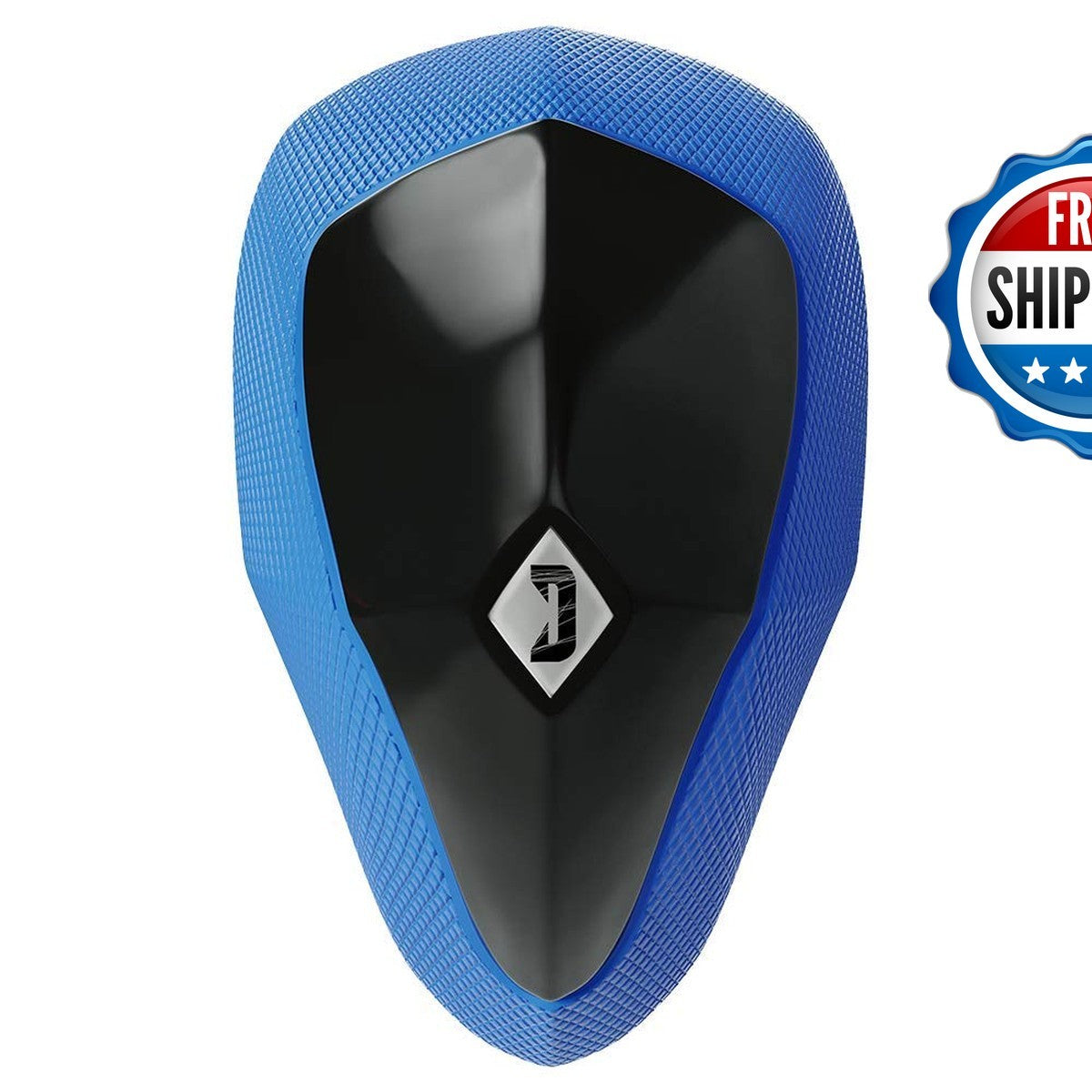 Adult Athletic Groin Protector with Soft Rim for High-Impact Sports