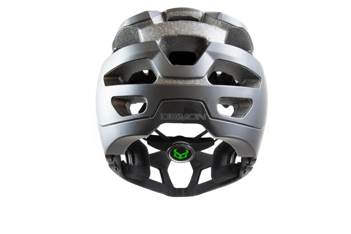 Full Face Bike Helmet with Removable Chin Guard & Adjustable Fit - Suitable for Adults and Juniors
