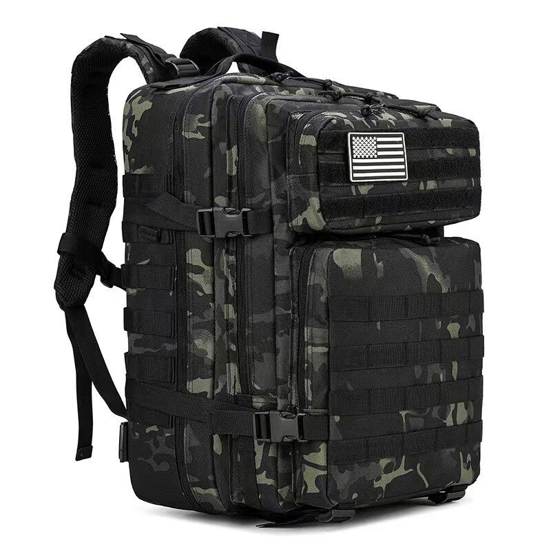 45L Large Military Tactical Backpack Rucksack with Molle System for Hiking & Travel