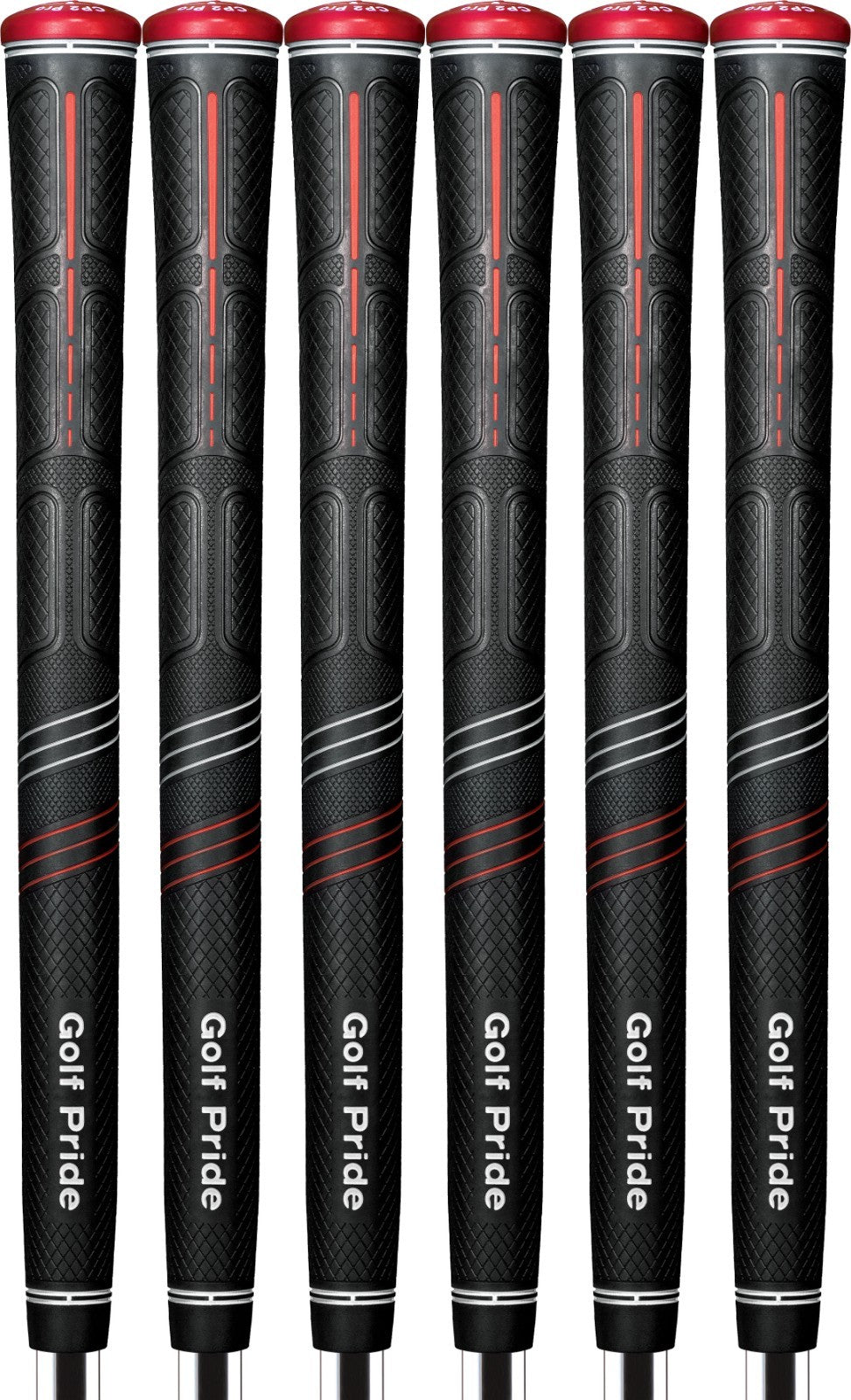 Golf Pride CP2 Pro Golf Grip Set of 6 - Standard Size Plus4 Technology
