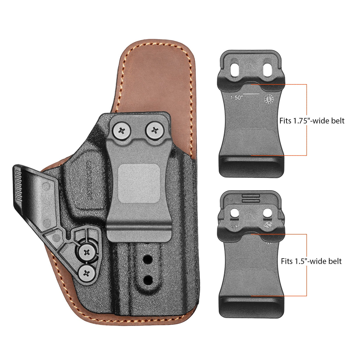 IWB Hybrid Concealed Carry Holster for Sig P365 Series - Optic Ready, Right Hand