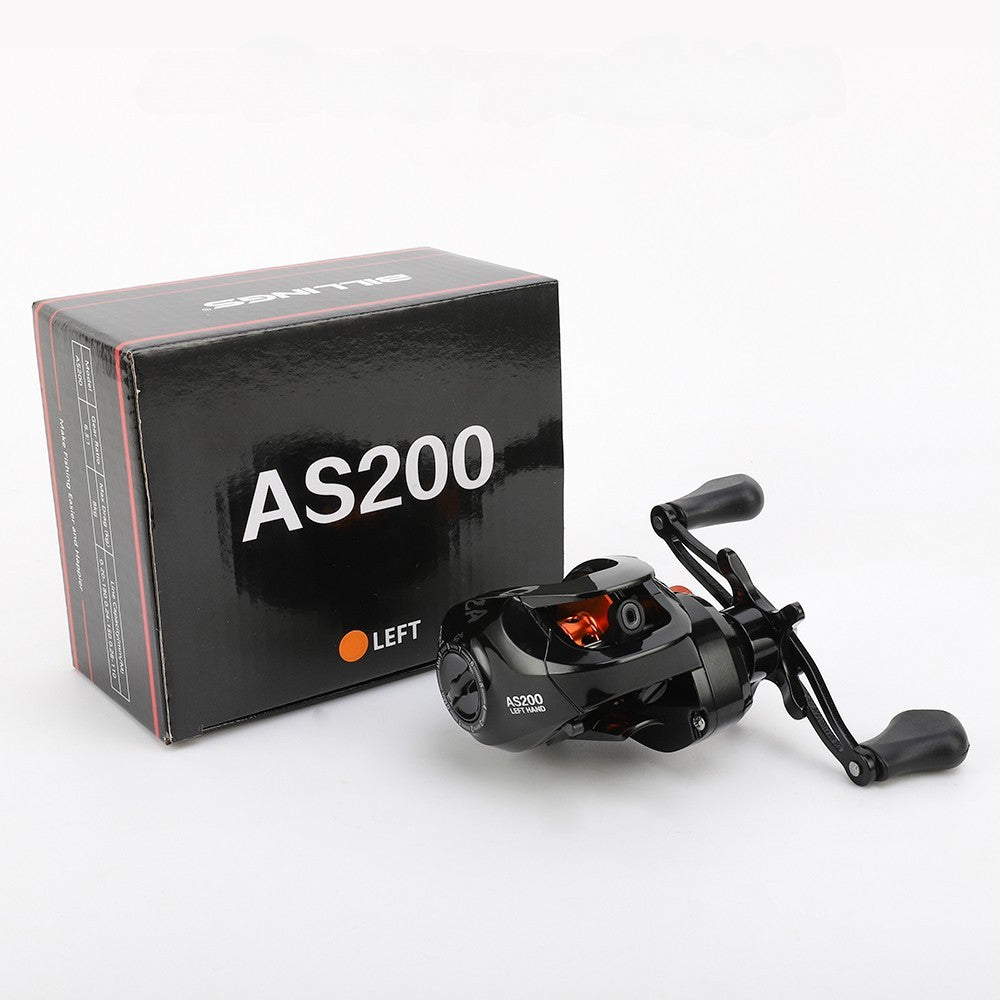 Baitcasting Fishing Reel 7.2:1 Metal Spool, Magnetic Cast Reel, Versatile Use