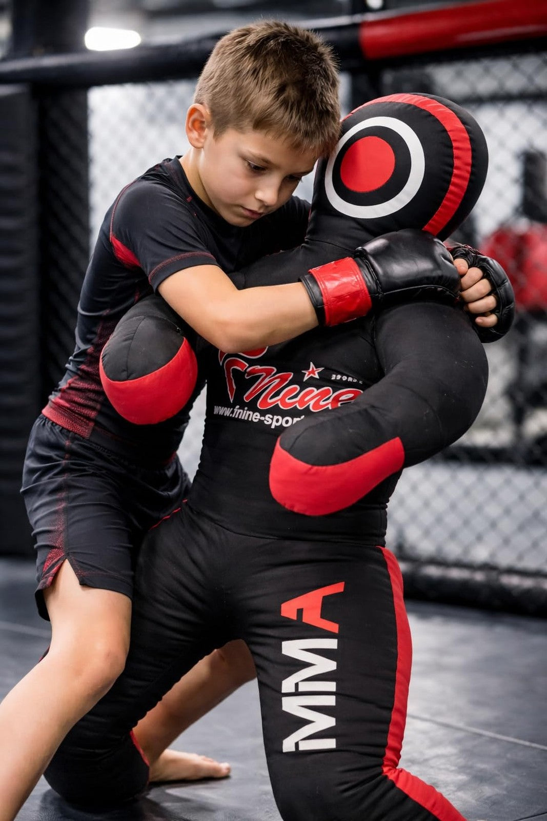 Unfilled MMA Grappling Dummy 47 Inches for Judo Wrestling & BJJ Training