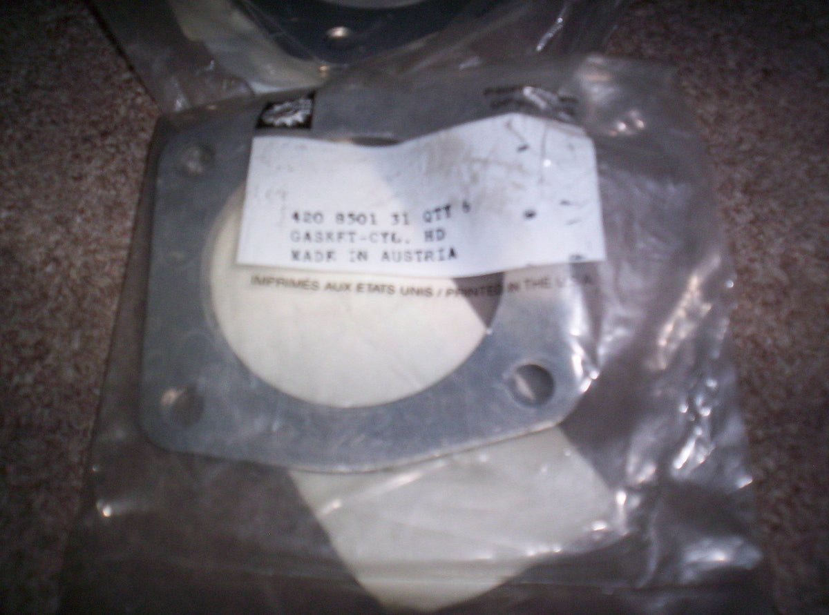 Vintage Snowmobile Cylinder Head Gasket 63.5mm OEM Ski Doo Replacement Part