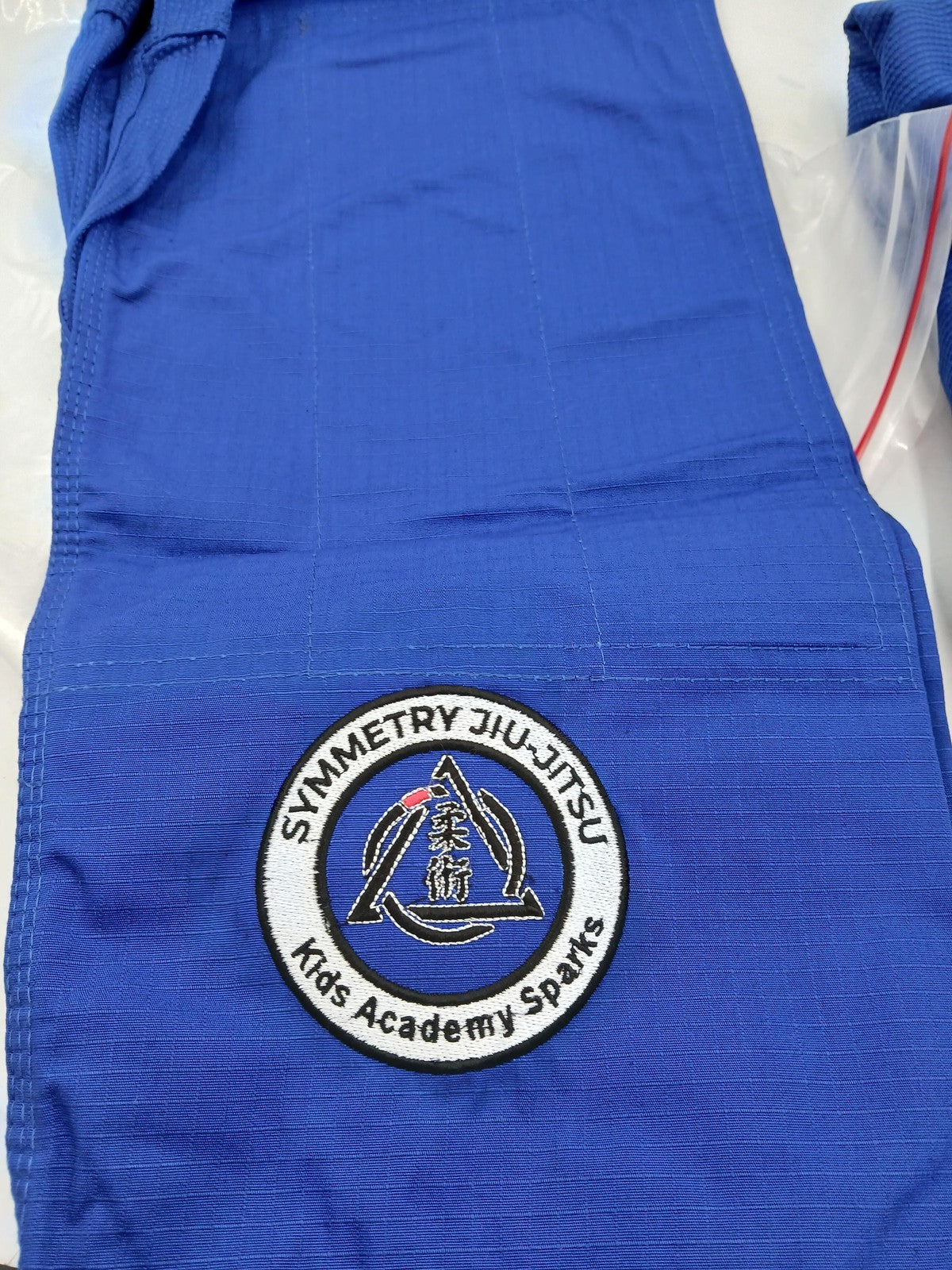Kids Blue Jiu-Jitsu Gi Uniform Set for Boys M3 with White Belt 380 GSM
