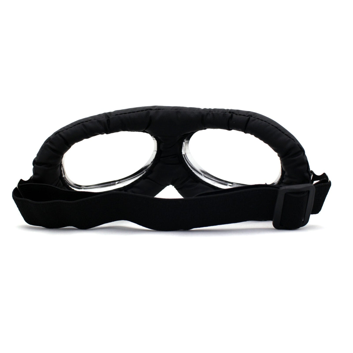 Retro Leather Motorcycle Goggle with Padded Steam Punk Style - Multiple Colors