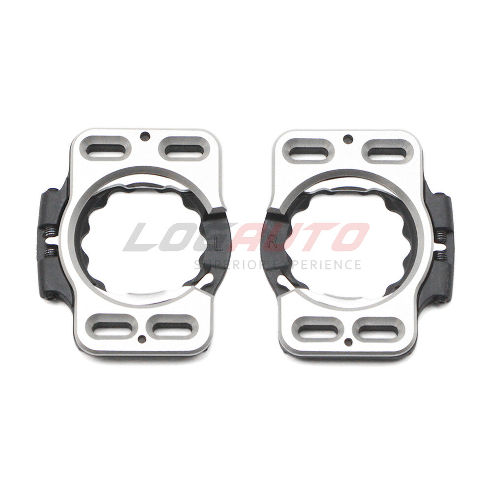 Bike Cleat Covers for SpeedPlay Zero Road Cycling Pedals - Aluminum & Resin