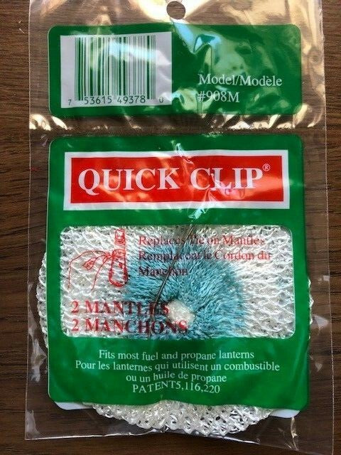 10-Pack Mantles for Dual Fuel and Propane Lanterns - Quick Clip Replacement
