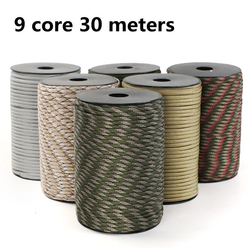 550lb 4mm Paracord Rope for Camping Survival Outdoor Tents & DIY Projects