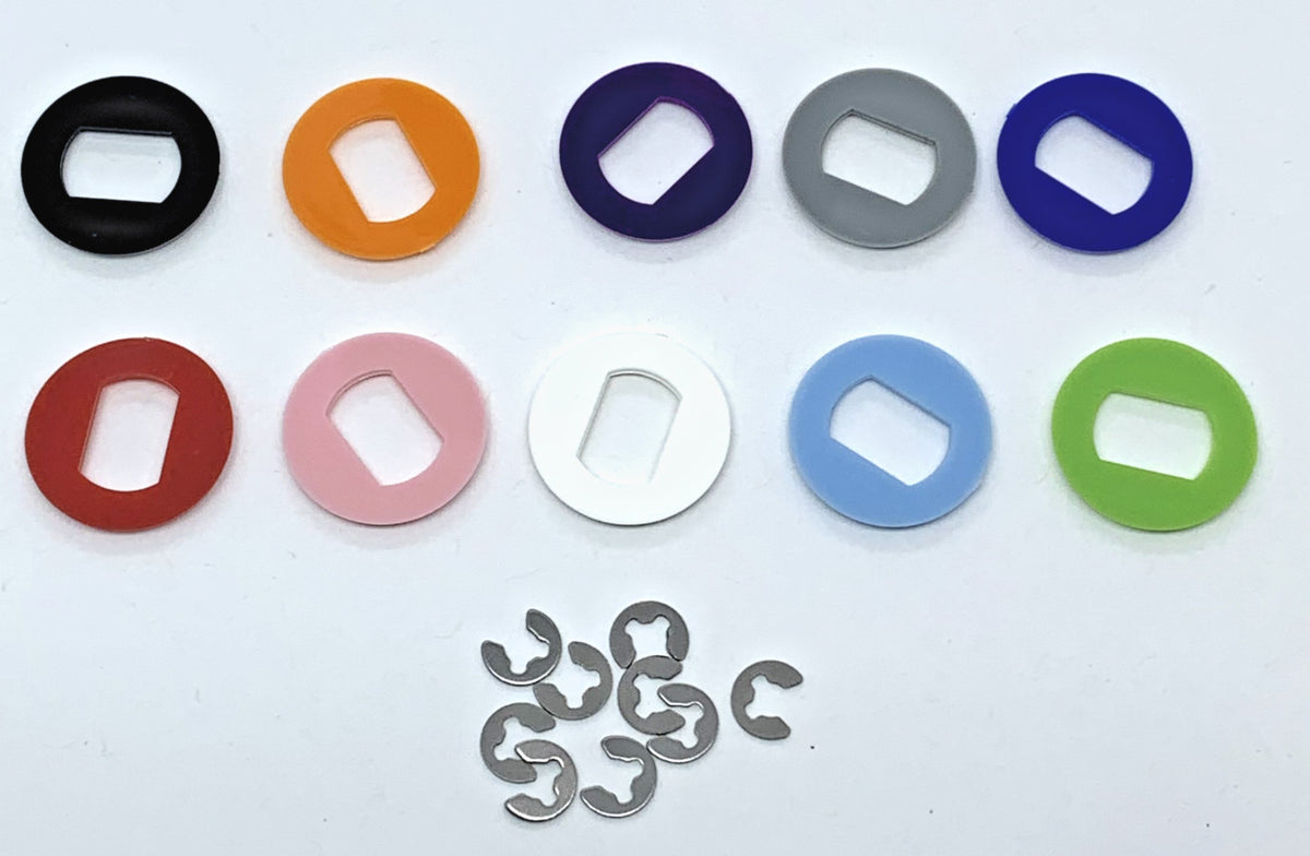 Fishing Reel Drag Nylon Washer and Clip for Newell Series Reels