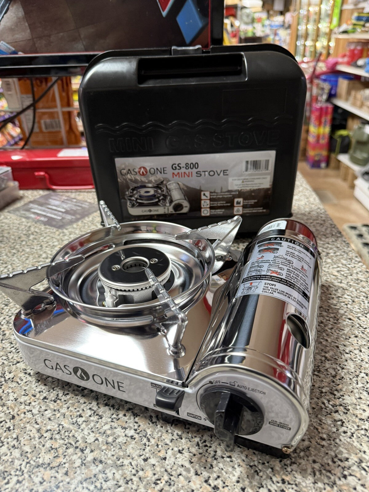 Portable Gas Stove 7650 BTU Single Burner Camping Cooking Stove