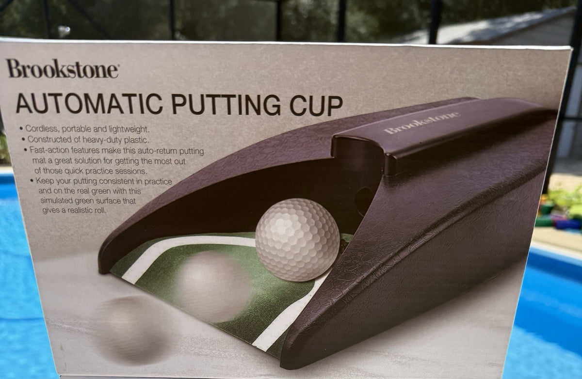 Portable Automatic Putting Cup - Golf Ball Auto-Return Training Aid