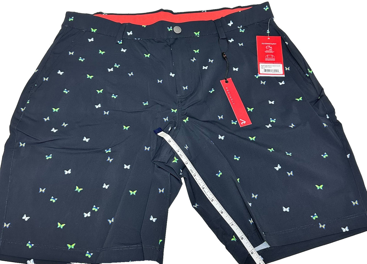 Redvanly Printed Hanover Short Tuxedo Pants - XL, 9 Inch Inseam
