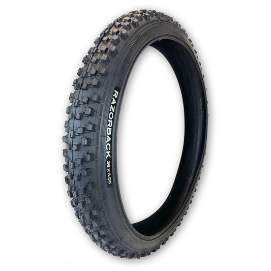 26x3.0 Mountain Bike Tire - Downhill Bead Protection & Sidewall Layers