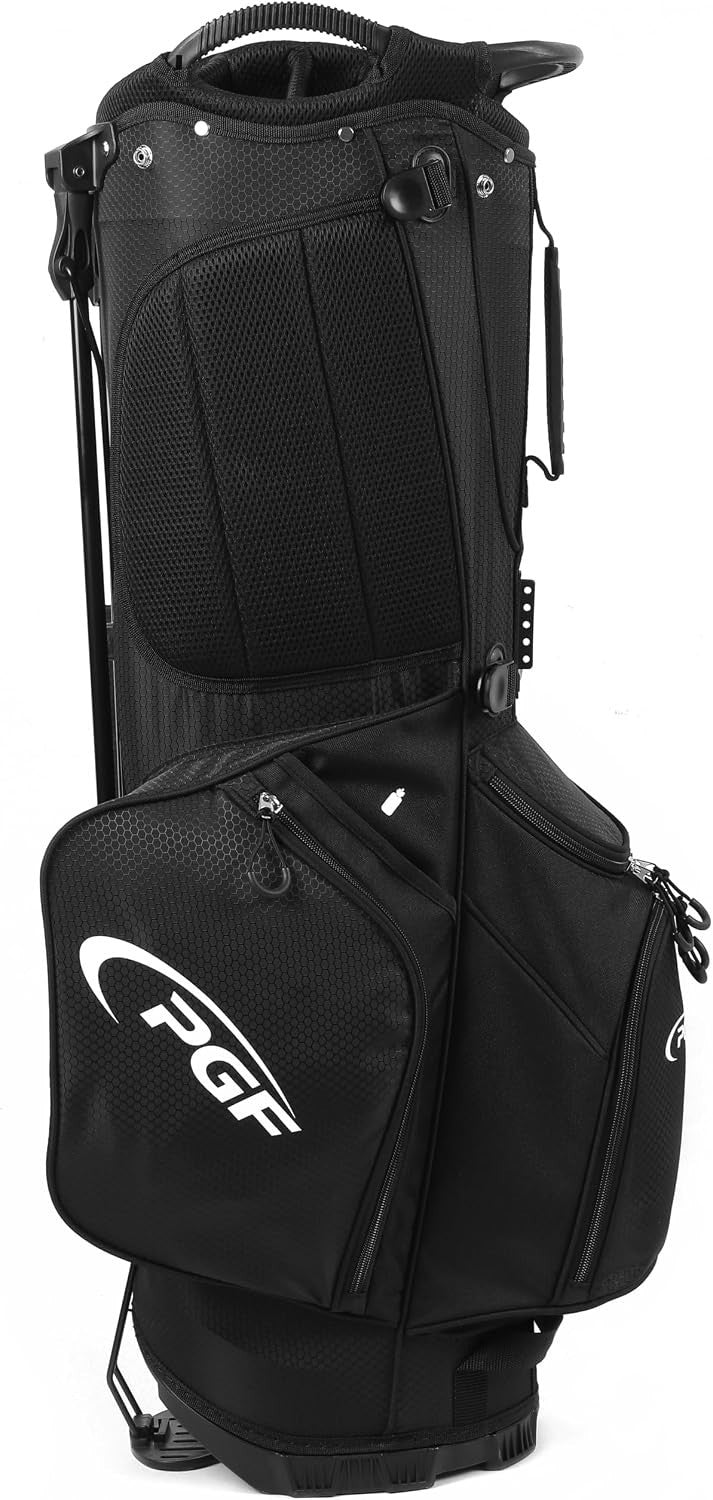 9.5-Inch 14-Way Golf Stand Bag with Full-Length Dividers and Multiple Pockets